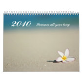 Sommer das ganze Jahr lang, 2010 Kalender (Titelbild)