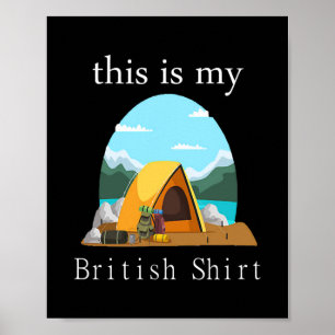 Sommer, das ist mein britischer Tag für Männer und Poster