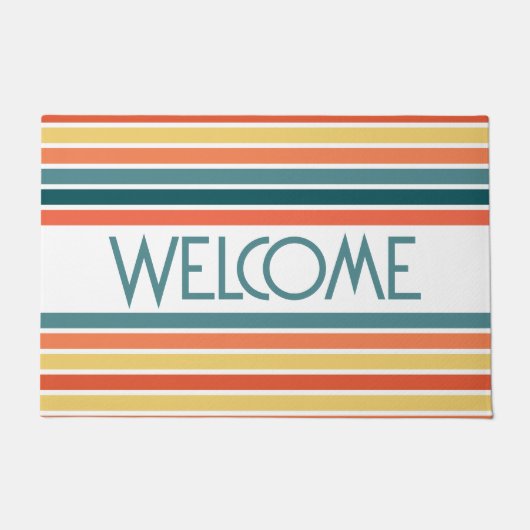 Sommer der 77 Streifen Fußmatte (Vorderseite)