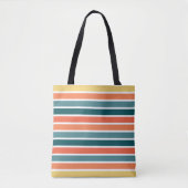 Sommer der 77 Streifen Tasche (Vorderseite)