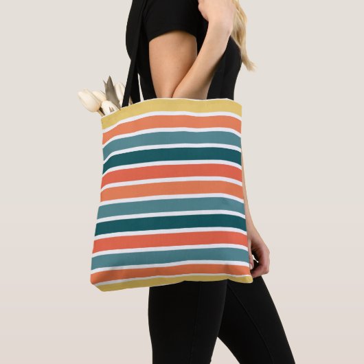 Sommer der 77 Streifen Tasche (Von Nahem)