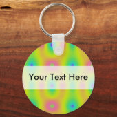 Sommer der Krawatte Färben Schlüsselanhänger (Vorderseite)