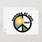 Sommer der Liebe 69 Postkarte (Vorne/Hinten)