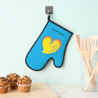 Sommer der Liebe -Die Spezialität des Küchenchefs Ofenhandschuh