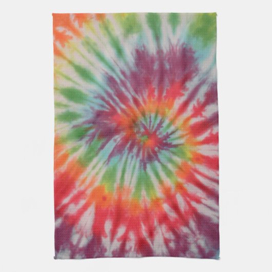 Sommer der Liebe Geschirrtuch (Vertikal)