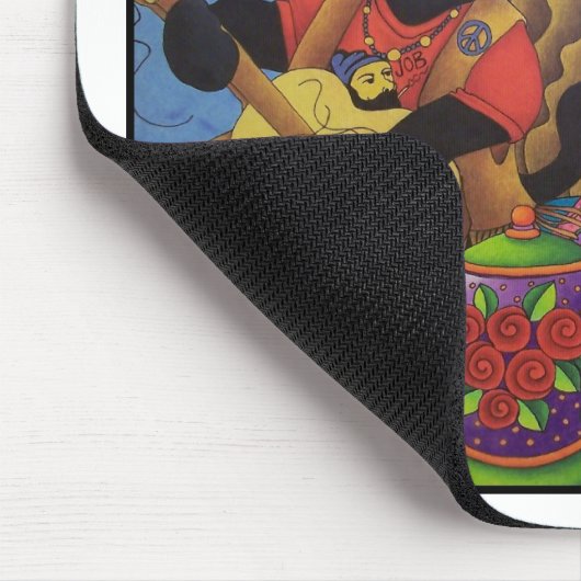 Sommer der Liebe Mousepad (Ecke)