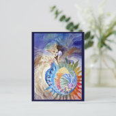 Sommer der Liebe Postkarte (Stehend Vorderseite)