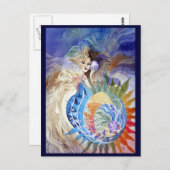 Sommer der Liebe Postkarte (Vorne/Hinten)