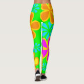Sommer der Liebe - Power Retro Leggings (Rückseite)