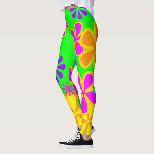 Sommer der Liebe - Power Retro Leggings (Links)
