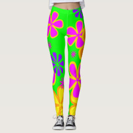 Sommer der Liebe - Power Retro Leggings