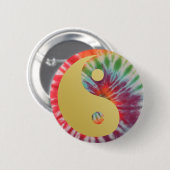 Sommer der Liebe Yin und Yang Button (Vorne & Hinten)