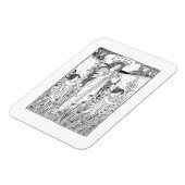 Sommer der Mutter Natur Magnet (Linke Seite)