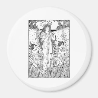 Sommer der Mutter Natur Magnet