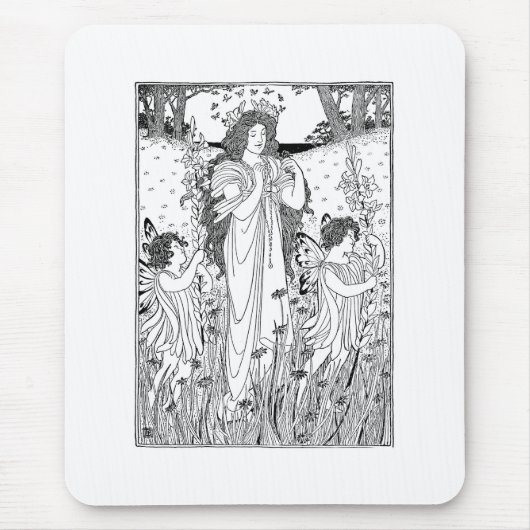 Sommer der Mutter Natur Mousepad (Vorne)