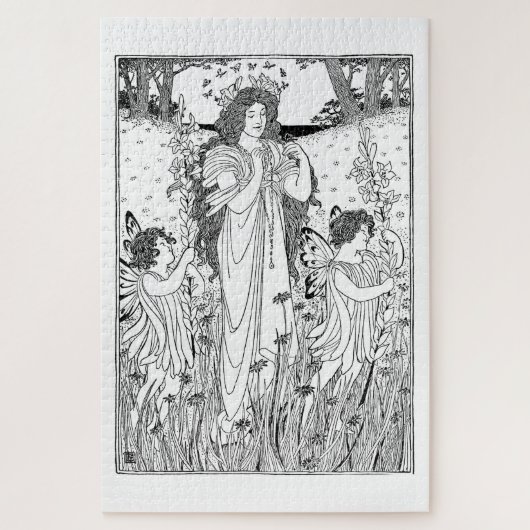 Sommer der Mutter Natur Puzzle (Vertikal)