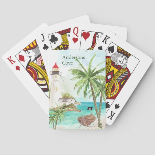 Sommer der Piratenbucht Spielkarten (Rückseite)