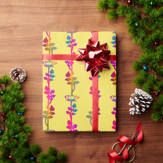 Sommer der Weinberge Geschenkpapier (Feiertagsgeschenk)