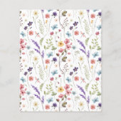 Sommer des Blumenfrühlings Was ist in deinem Purse (Rückseite)