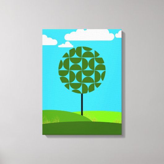 Sommer - Die vier Jahreszeiten Leinwanddruck (Vorderseite)