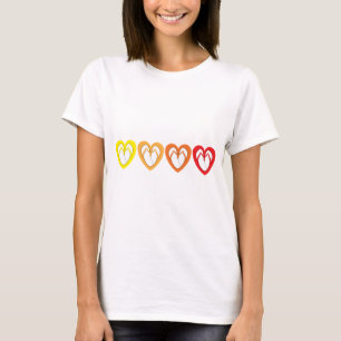 Sommer drehen Reinfallentwurf um T-Shirt