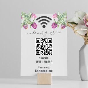Sommer Dschungel Aquarell Blumen Hochzeit WLAN Sch Tischnummer