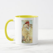 Sommer durch Mucha Tasse (Links)