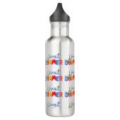 Sommer Edelstahlflasche (Links)