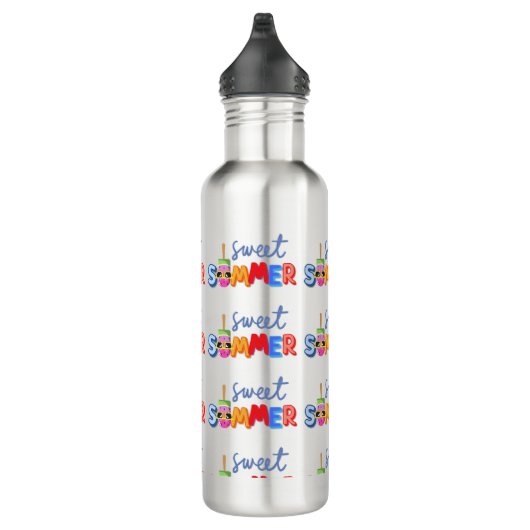 Sommer Edelstahlflasche (Rechts)