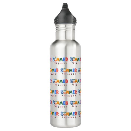 Sommer Edelstahlflasche (Rechts)