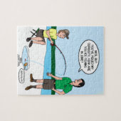 Sommer-Eis-Fischen Puzzle (Horizontal)