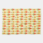 Sommer-Eis-Lutscher-Muster Geschirrtuch (Horizontal)