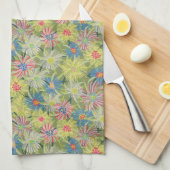 Sommer-Eis-Pflanze Geschirrtuch (Viertel Falte)