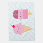 Sommer-Eiscreme-Leckereien Handtuch (Vertikal)