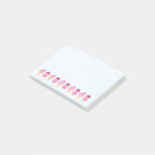 Sommer-Eiscreme-Leckereien Post-it Klebezettel (angewinkelt)