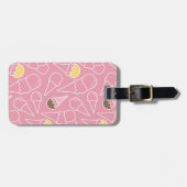 Sommer-Eiscreme-Muster Gepäckanhänger (Vorderseite horizontal)