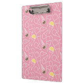 Sommer-Eiscreme-Muster Klemmbrett (Links)