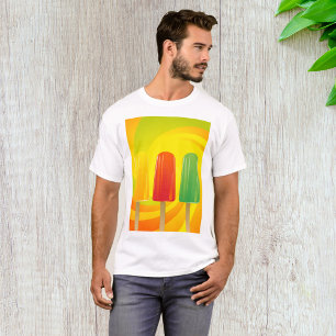Sommer-Eispops-Trio Helle Popsicles T-Shirt