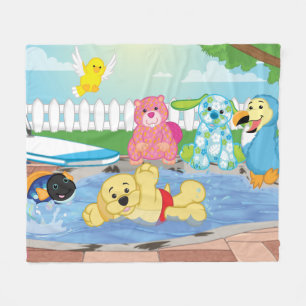 Sommer-Empfindungs-Pool Fleecedecke