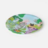 Sommer-Empfindungs-Sprenger Pappteller (Schrägansicht)