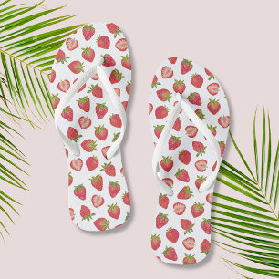 Sommer-Erdbeer-Muster Badesandalen