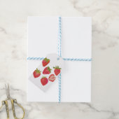 Sommer Erdbeere Geschenkanhänger (Mit Garn)