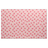 Sommer-Erdbeeren auf Rosa (großer Maßstab) Stoff (Yard (91,4 cm))
