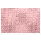 Sommer-Erdbeeren auf Rosa (kleiner Maßstab) Stoff (Yard (91,4 cm))