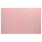 Sommer-Erdbeeren auf Rosa (kleiner Maßstab) Stoff (Fat Quarter (45,7 x 55,9 cm))