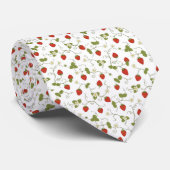 Sommer Erdbeeren Frucht Schlips Krawatte (Gerollt)