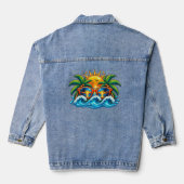Sommer Erinnerungen An Jeansjacke (Rückseite)