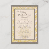 Sommer-Ernte-Visitenkarte Visitenkarte (Rückseite)