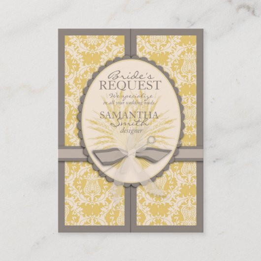 Sommer-Ernte-Visitenkarte Visitenkarte (Vorderseite)