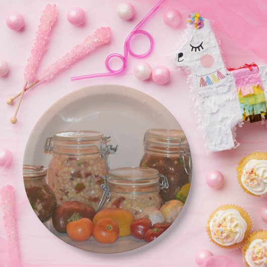 Sommer Ernte Zwei Pappteller (Party)